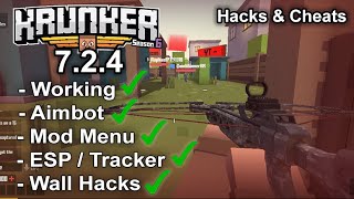 Krunkerio 724 Free Hacks amp Cheats WORKING [upl. by Inaej]