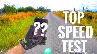 110cc Pit Bike Top Speed Test Mph [upl. by Grinnell831]