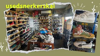 usedsnerkers kaiとんでもないやつをGET🫢ユーズドスニーカーを扱ってる蕨のスニーカーショップへ👟入荷情報ℹ️と激アツなゴリゴリヴィンテージをGETめちゃくちゃかっこいいわ、、、、 [upl. by Rodmur38]