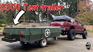 Lets build an OffRoad Trailer Budget Tent Trailer conversion build [upl. by Wait997]