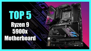 Top 5 Best Motherboards for Ryzen 9 5900x 2024 [upl. by Hough]