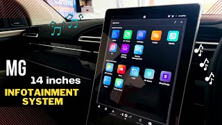 All about Mg infotainment system  Mg hector facelift 2023  Mg 14 inches infotainment system hack [upl. by Einre]