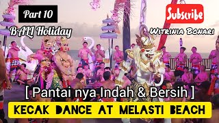 NONTON TARI KECAK DI PANTAI MELASTI  KECAK DANCE TITI SITUBANDA [upl. by Alexandre]