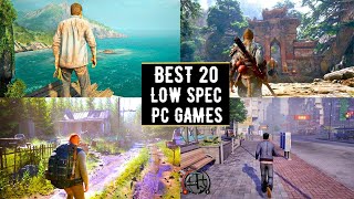 20 Best Low Spec Pc Games 2023  1GB RAM  2GB RAM  512MB VRAM  Intel HD Graphics  Low End Games [upl. by Neelac]