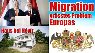 Orbán und Kickl in Wien Migration grösstes Problem [upl. by Halie845]