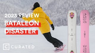 2023 Bataleon Disaster Snowboard Review 2024 Same Tech Different Graphic  Curated [upl. by Juliet]