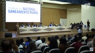 Univasf realiza 1º Congresso nacional de saneamento rural [upl. by Elberfeld]