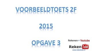 rekentoets 2015 oefenopgave 3 [upl. by Elacim]