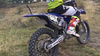 YAMAHA YZ 125 Hgs exhaust sound [upl. by Nnitsuj]