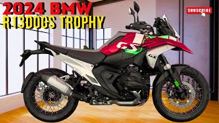 All New 2024 BMW R 1300 GS Trophy  Everything YOU Need to Know [upl. by Araz]