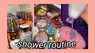 Shower Routine Tiktok Compilation [upl. by Zipnick]