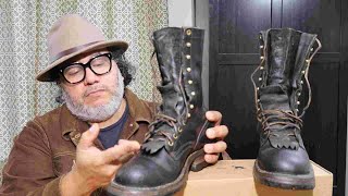 Whites Boots SmokeJumpers Quality Stitchdown hand made in USA Boots [upl. by Ahserb736]