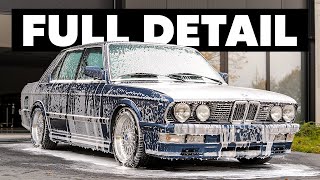 BMW M535i E28  Wash Polish amp Coating [upl. by Epilef]