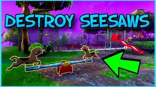 Destroy Seesaws Daily Quest  Fortnite Save The World Guide [upl. by Nivrem1]