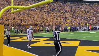 University of Missouri kicker sets SEC and school records for 61yard field goal kick [upl. by Naujet]