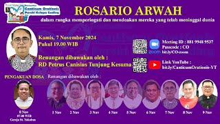 Rosario Arwah  7 Nov 2024 pukul 1900 WIB [upl. by Eeleak]