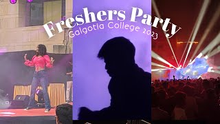 Freshers Party 2023 Performance 🥳  Galgotia College of engineering  Greater Noida [upl. by Yahsed]