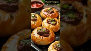 🇷🇺🥟🌿🔥🧅 How to Cook Russian Pirozhki with Beef 🔥 Russian Pirozhki with Beef Recipe 👐 [upl. by Abehsat743]