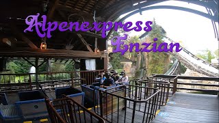 Alpenexpress Enzian  ONRIDE  EUROPA PARK [upl. by Niala535]