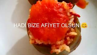 YEMEK TARİFİ  BİBER DOLMASINI NASIL YAPIYORUM [upl. by Teriann31]