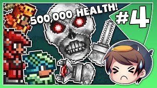 500000 HEALTH SKELETRON PRIME  40 Player Terraria Expert Survival 4 [upl. by Vallery944]