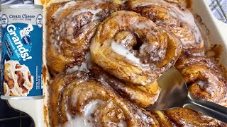 EASY Fluffy Cinnamon Rolls Recipe  Canned Cinnamon Rolls Hack [upl. by Meli459]