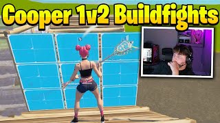 Cooper Shows Off His Skills in 1v2 Buildfights [upl. by Attenhoj671]