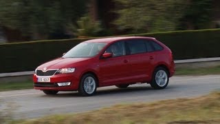 Skoda Rapid Spaceback roadtest english subtitled [upl. by Pratte703]