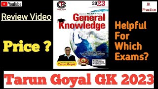 Tarun Goyal GK 2023 Review  Analysis of Tarun Goyal Gk Book  Helpful for JKSSB EXAMS OR not [upl. by Netsirk390]