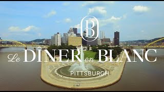 Diner en Blanc  Pittsburgh 2024 Official Video [upl. by Nagol]