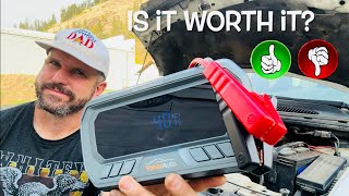 Testing the Highest Rated Portable Jump Starter on Amazon  My YaberAuto Jump Starter Review [upl. by Goodhen350]