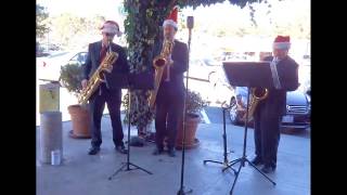 Joy to the World for three bari saxes [upl. by Albina]