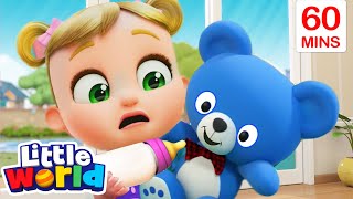 Teddy Bear Song  Kids Songs amp Nursery Rhymes by Little World [upl. by Mahala726]