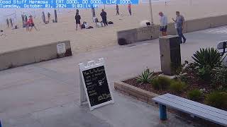 Hermosa Beach Good Stuff Strand Cam Live Camera Stream from Southern California [upl. by Yauqram792]