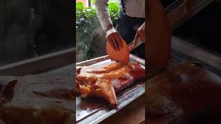 Hoy presentamos cochinillo de noviano autor del video restaurantebarricasAbrimos hoy [upl. by Anilram946]