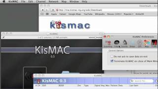 Make your WiFi working with Kismac and get Details about your Airport adapter [upl. by Denise]