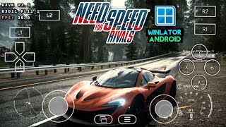 Need for Speed Rivals Mobile Android Offline  Winlator Glibcmod Update DXVK V25 Smooth 30 FPS [upl. by Ettennil]