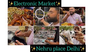 Electronic Market At Nehru Place Delhi 👍 [upl. by Bogey]