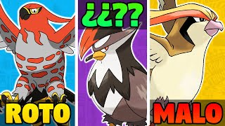 ¡LAS MEJORES AVES REGIONALES en POKÉMON PARA COMPETITIVO TIER LIST POKÉMON [upl. by Acalia]