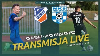 KS URSUS MOCNY NA SWOIM STADIONIE  Syty Król 4 liga Ursus Warszawa  MKS Przasnysz [upl. by Theobald]