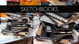 SKETCHBOOKS 1 2011  2015 ★ Flip Through ★ [upl. by Lizzy]