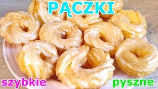 Najlepsze PĄCZKI GNIAZDKA  lukier cytrynowy 👌 szybkie i łatwe pączki oponki na karnawał [upl. by Matthew53]