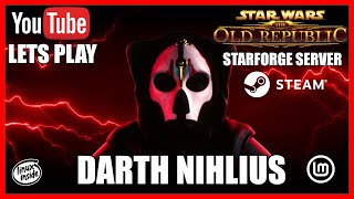 Star Wars The Old Republic F2P Is It Engaging LIVE [upl. by Wendie]