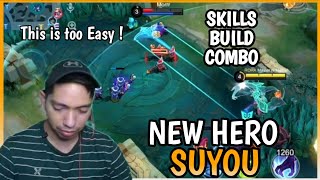 The Easiest way to use the New Hero Suyou  Suyou Gameplay  MLBB [upl. by Meingoldas246]