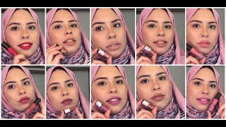 Golden Rose Liquid Matte Lipstick Review and Swatches ارواج جولدن روز💄💄 [upl. by Hauge]