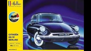 116 HELLER RETRO CLASSIC CITROEN DS19 WITH FOOTAGE [upl. by Ck]