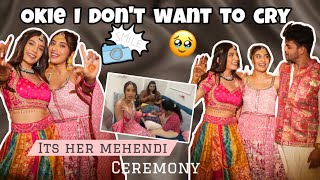 My Sisters Mehndi Vlog♥️🥹 Somya Daundkar  Doll Daundkar [upl. by Poock63]