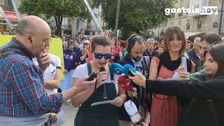 VitoriaGasteiz denuncia el asesinato de Maialen [upl. by Eneleuqcaj468]