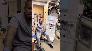 683 MACHINE LEAKING DURING DIALYSIS PROBLEM ON DIALYSIS MACHINE [upl. by Svensen535]