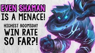 EVEN SHAMAN HAS REALLY STRONG WIN RATES  The Boomsday Project  Hearthstone [upl. by Necyrb]